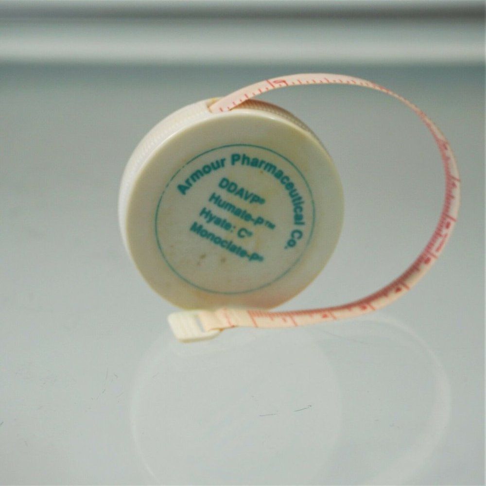 Armour Pharmaceutical Co Measuring Tape Advertising Measurer
